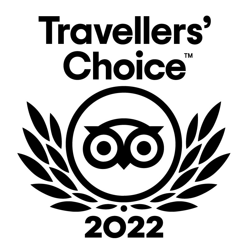 Trip advisor Travellers choice award 2022